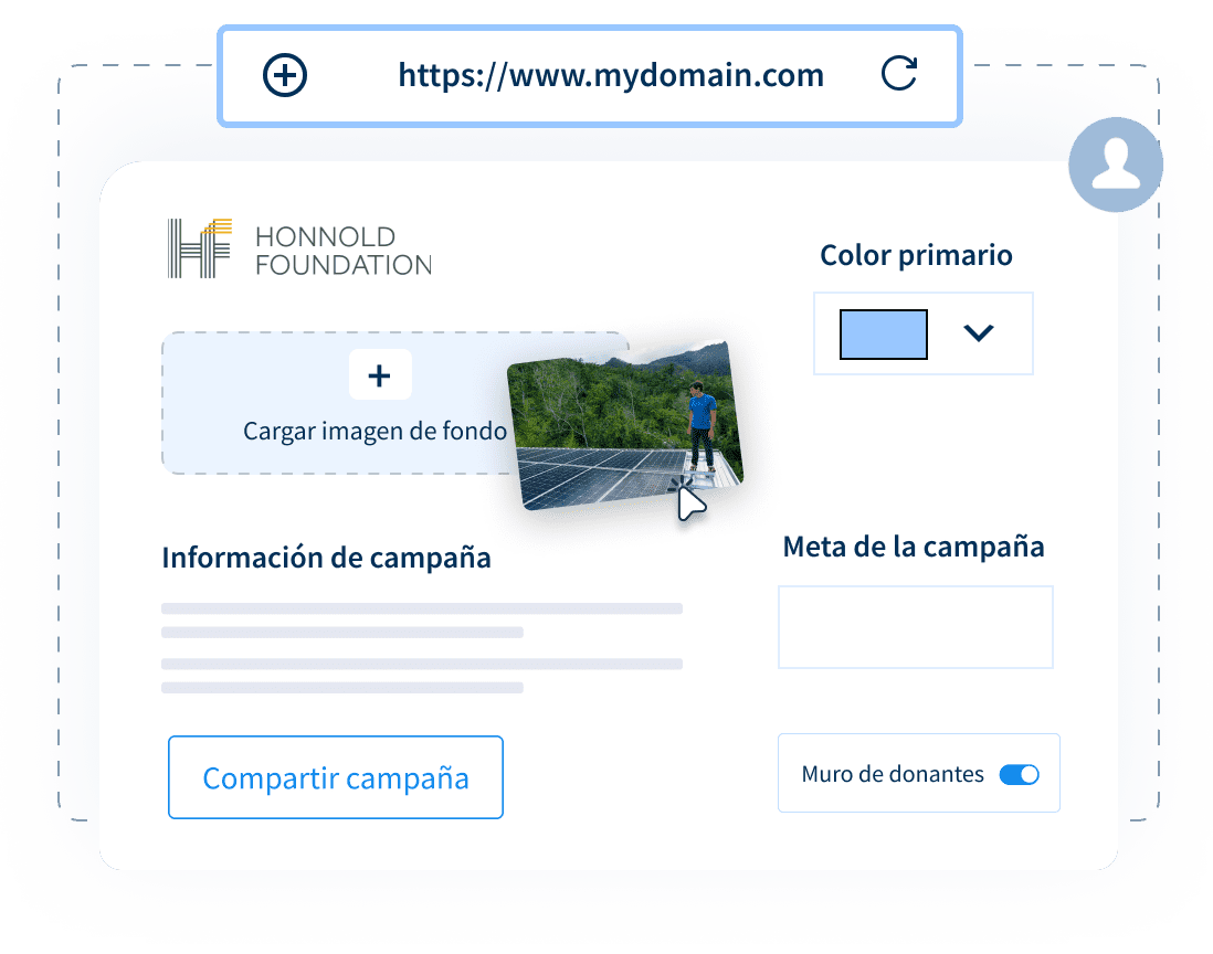 Personaliza la página para tu misión. Personaliza la página para tu misión.