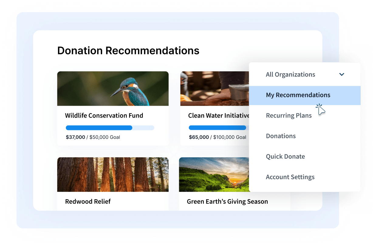 More donations for your campaigns with My Recommendations More donations for your campaigns with My Recommendations