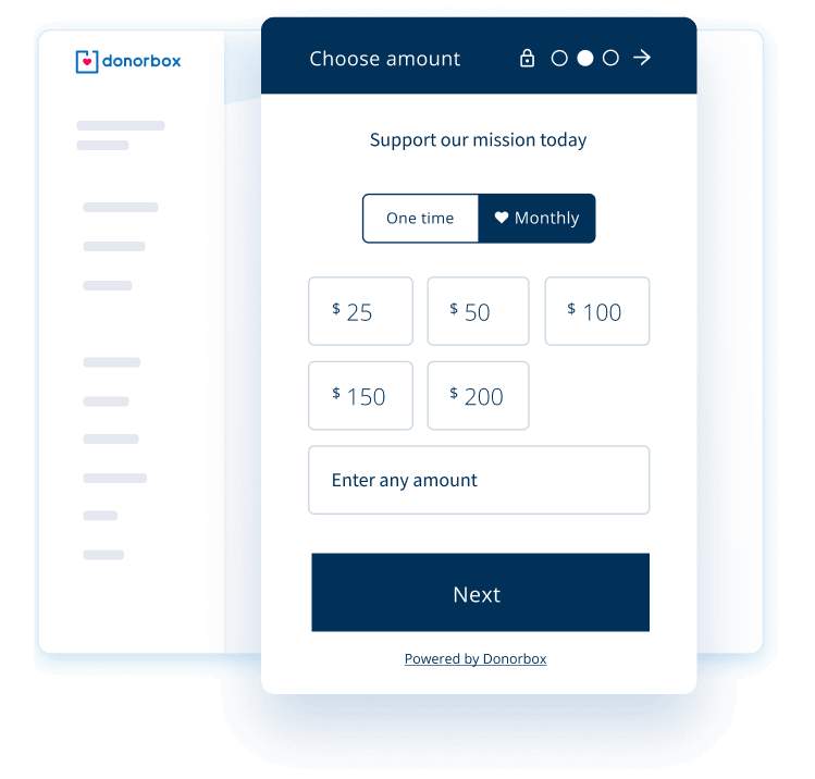Create a professional donation form in minutes Create a professional donation form in minutes