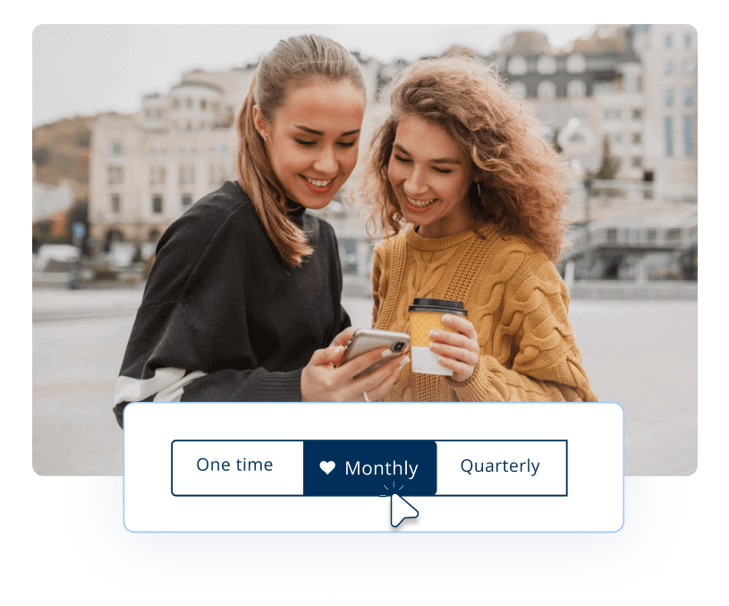 Boost recurring donations by giving supporters more control Boost recurring donations by giving supporters more control
